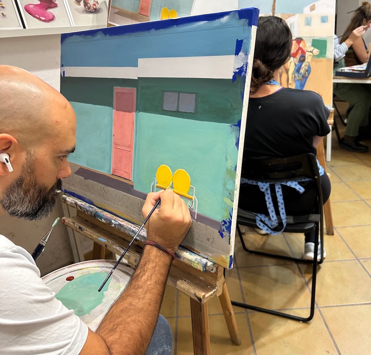 Taller de pintura
