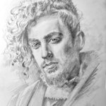 Como dibujar un retrato a lápiz. Dibujo final retrato