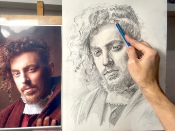 Como dibujar un retrato a lápiz a partir de una Fotografía