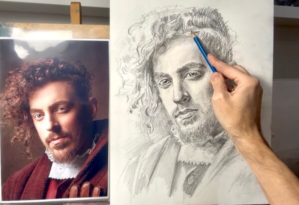 Como dibujar un retrato a lápiz